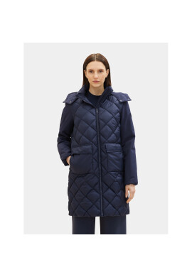 Tom Tailor Пухено яке 1036722 Тъмносин Regular Fit - Pepit.bg