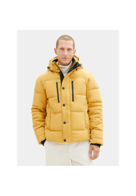 Tom Tailor Пухено яке 1037346 Жълт Regular Fit - Pepit.bg
