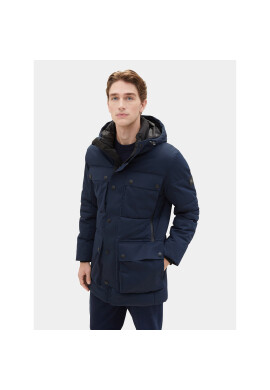 Tom Tailor Пухено яке 1037359 Тъмносин Regular Fit - Pepit.bg