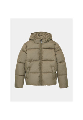 Tom Tailor Пухено яке 1038539 Зелен Regular Fit - Pepit.bg