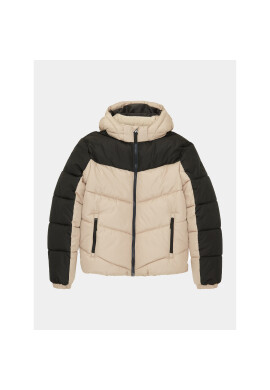 Tom Tailor Пухено яке 1038540 Бежов Regular Fit - Pepit.bg