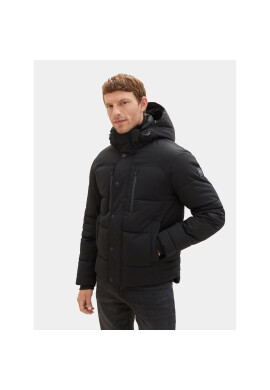Tom Tailor Пухено яке 1038935 Черен Regular Fit - Pepit.bg
