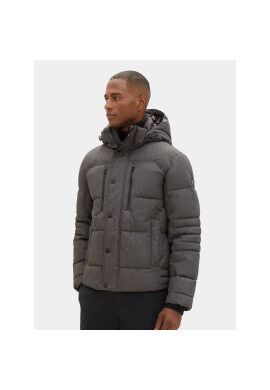 Tom Tailor Пухено яке 1038935 Сив Regular Fit - Pepit.bg