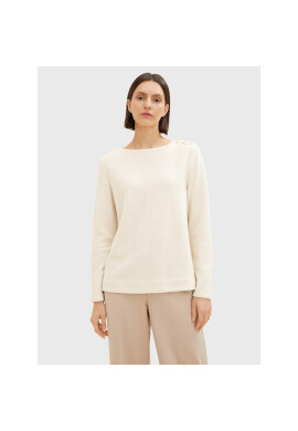 Tom Tailor Пуловер 1034620 Екрю Regular Fit - Pepit.bg