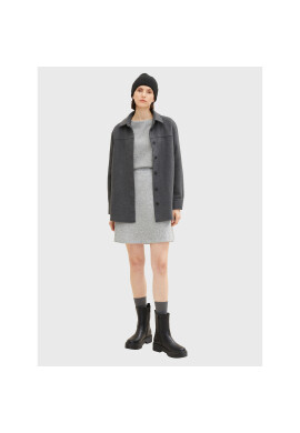 Tom Tailor Пуловер 1034620 Сив Regular Fit - Pepit.bg