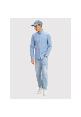 Tom Tailor Риза 1031050 Син Slim Fit - Pepit.bg