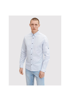 Tom Tailor Denim Риза 1031056 Син Fitted Fit - Pepit.bg