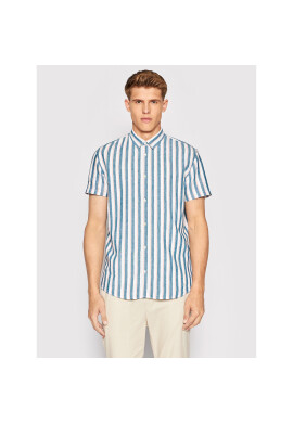 Tom Tailor Риза 1031062 Син Fitted Fit - Pepit.bg