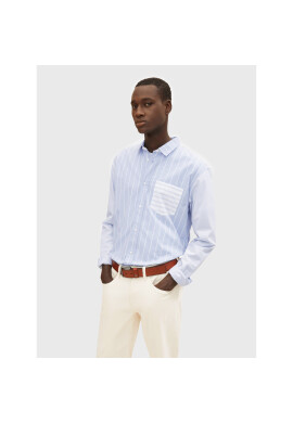 Tom Tailor Denim Риза 1032372 Син Relaxed Fit - Pepit.bg