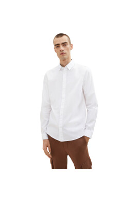 Tom Tailor Риза 1033713 Бял Regular Fit - Pepit.bg