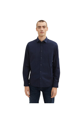 Tom Tailor Риза 1033713 Тъмносин Regular Fit - Pepit.bg