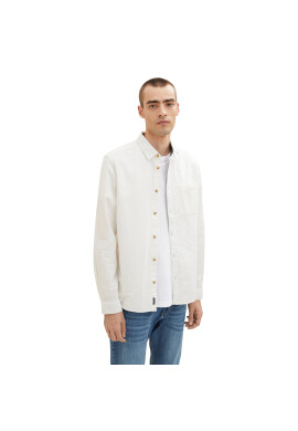 Tom Tailor Риза 1033724 Бял Regular Fit - Pepit.bg