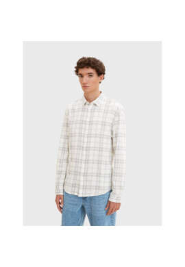 Tom Tailor Denim Риза 1033729 Бежов Regular Fit - Pepit.bg