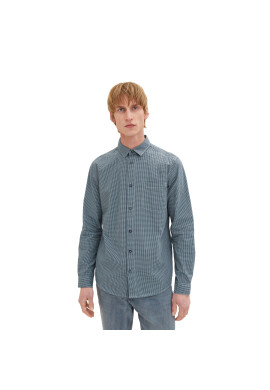 Tom Tailor Риза 1034891 Син Regular Fit - Pepit.bg