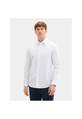 Tom Tailor Риза 1037435 Бял Regular Fit - Pepit.bg