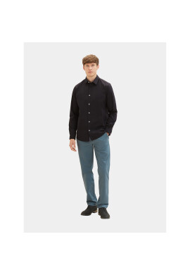 Tom Tailor Риза 1037435 Черен Regular Fit - Pepit.bg