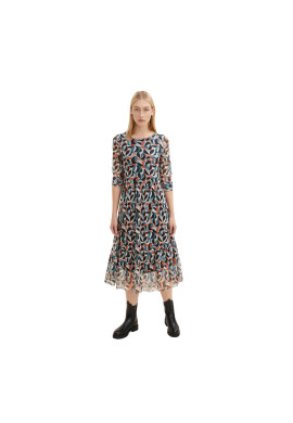 Tom Tailor Рокля 1030257 Бежов Regular Fit - Pepit.bg