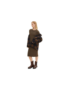 Tom Tailor Рокля 1034084 Зелен Regular Fit - Pepit.bg