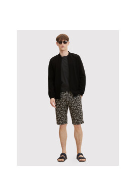 Tom Tailor Шорти от плат 1031447 Черен Regular Fit - Pepit.bg