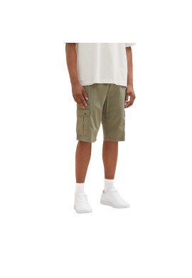 Tom Tailor Шорти от плат 1035040 Зелен Regular Fit - Pepit.bg