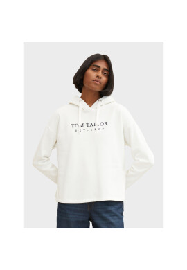 Tom Tailor Суитшърт 1034648 Бял Regular Fit - Pepit.bg
