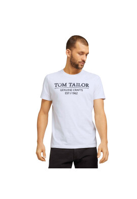 Tom Tailor Тишърт 1021229 Бял - Pepit.bg