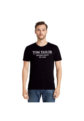 Tom Tailor Тишърт 1021229 Черен - Pepit.bg