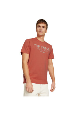 Tom Tailor Тишърт 1021229 Оранжев - Pepit.bg