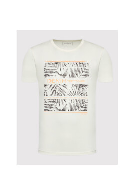Tom Tailor Тишърт 1031153 Бял Regular Fit - Pepit.bg