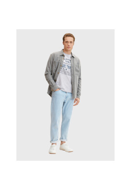 Tom Tailor Тишърт 1031567 Сив Regular Fit - Pepit.bg