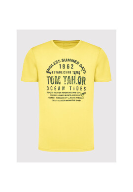 Tom Tailor Тишърт 1031567 Жълт Regular Fit - Pepit.bg