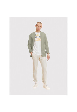 Tom Tailor Тишърт 1031617 Бял Regular Fit - Pepit.bg