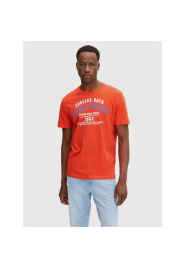 Tom Tailor Тишърт 1031617 Оранжев Regular Fit - Pepit.bg