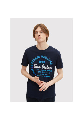 Tom Tailor Тишърт 1031617 Тъмносин Regular Fit - Pepit.bg