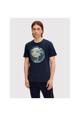 Tom Tailor Тишърт 1031618 Тъмносин Regular Fit - Pepit.bg