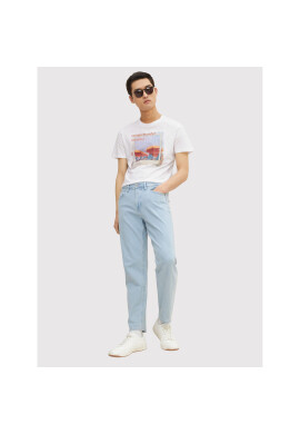 Tom Tailor Тишърт 1031626 Бял Regular Fit - Pepit.bg