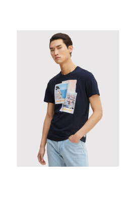 Tom Tailor Тишърт 1031626 Тъмносин Regular Fit - Pepit.bg