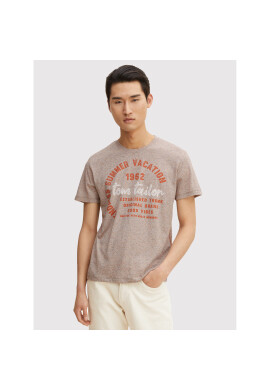 Tom Tailor Тишърт 1031636 Бежов Regular Fit - Pepit.bg