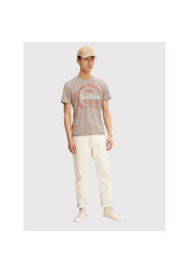 Tom Tailor Тишърт 1031636 Бежов Regular Fit - Pepit.bg