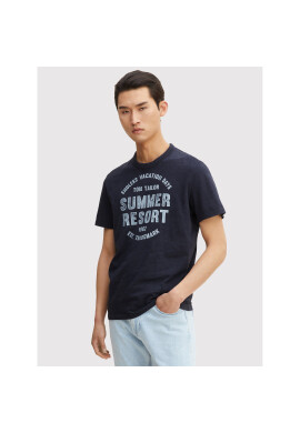 Tom Tailor Тишърт 1031812 Тъмносин Regular Fit - Pepit.bg