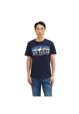 Tom Tailor Тишърт 1034357 Тъмносин Regular Fit - Pepit.bg