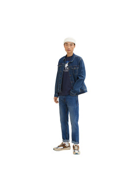 Tom Tailor Тишърт 1034357 Тъмносин Regular Fit - Pepit.bg