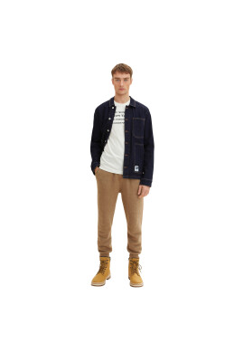 Tom Tailor Тишърт 1034398 Бял Regular Fit - Pepit.bg