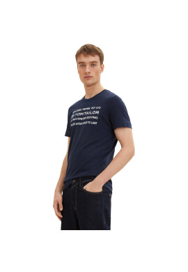 Tom Tailor Тишърт 1034398 Тъмносин Regular Fit - Pepit.bg