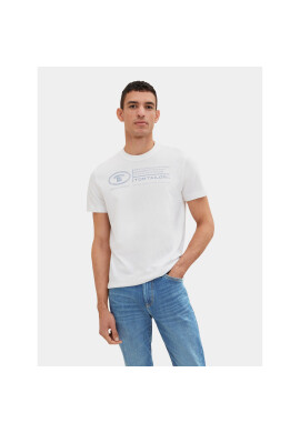 Tom Tailor Тишърт 1035611 Бял - Pepit.bg