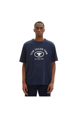 Tom Tailor Тишърт 1035618 Тъмносин Regular Fit - Pepit.bg