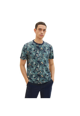 Tom Tailor Тишърт 1035629 Тъмносин Regular Fit - Pepit.bg