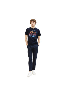 Tom Tailor Тишърт 1036322 Тъмносин Regular Fit - Pepit.bg