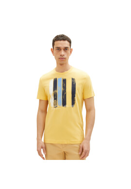 Tom Tailor Тишърт 1036328 Жълт Regular Fit - Pepit.bg