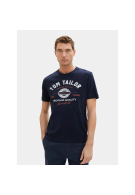 Tom Tailor Тишърт 1037735 Тъмносин Regular Fit - Pepit.bg